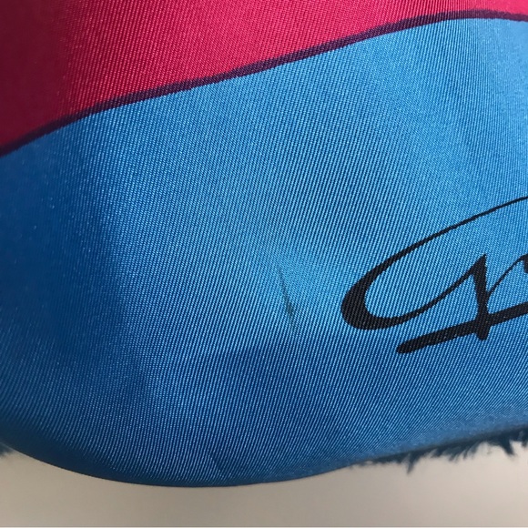 Vintage Gianni Reda Silk Rectangular Scarf - Picture 6 of 9